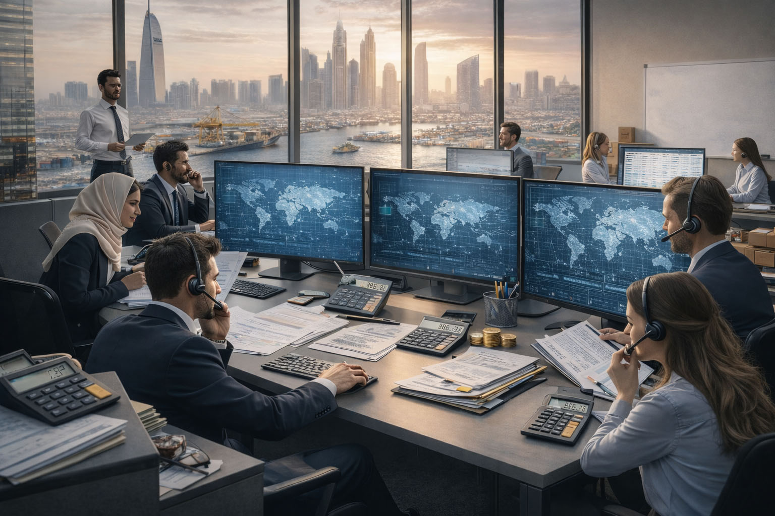 Dubai shipping pricing coordination